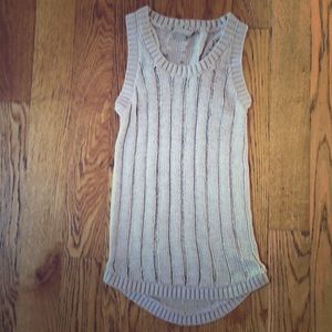 Sleeveless sweater
